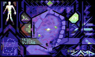 The Camp is a found footage/grindhouse style adventure persiflage for the Commodore C64