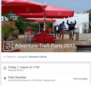 Adventure Treff Party 2015